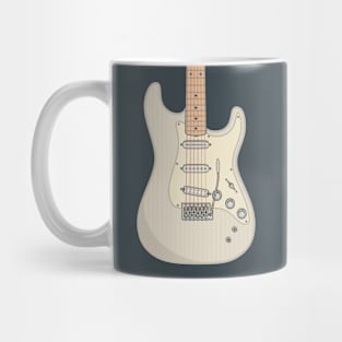 EOB Sustainer Strat Guitar Mug